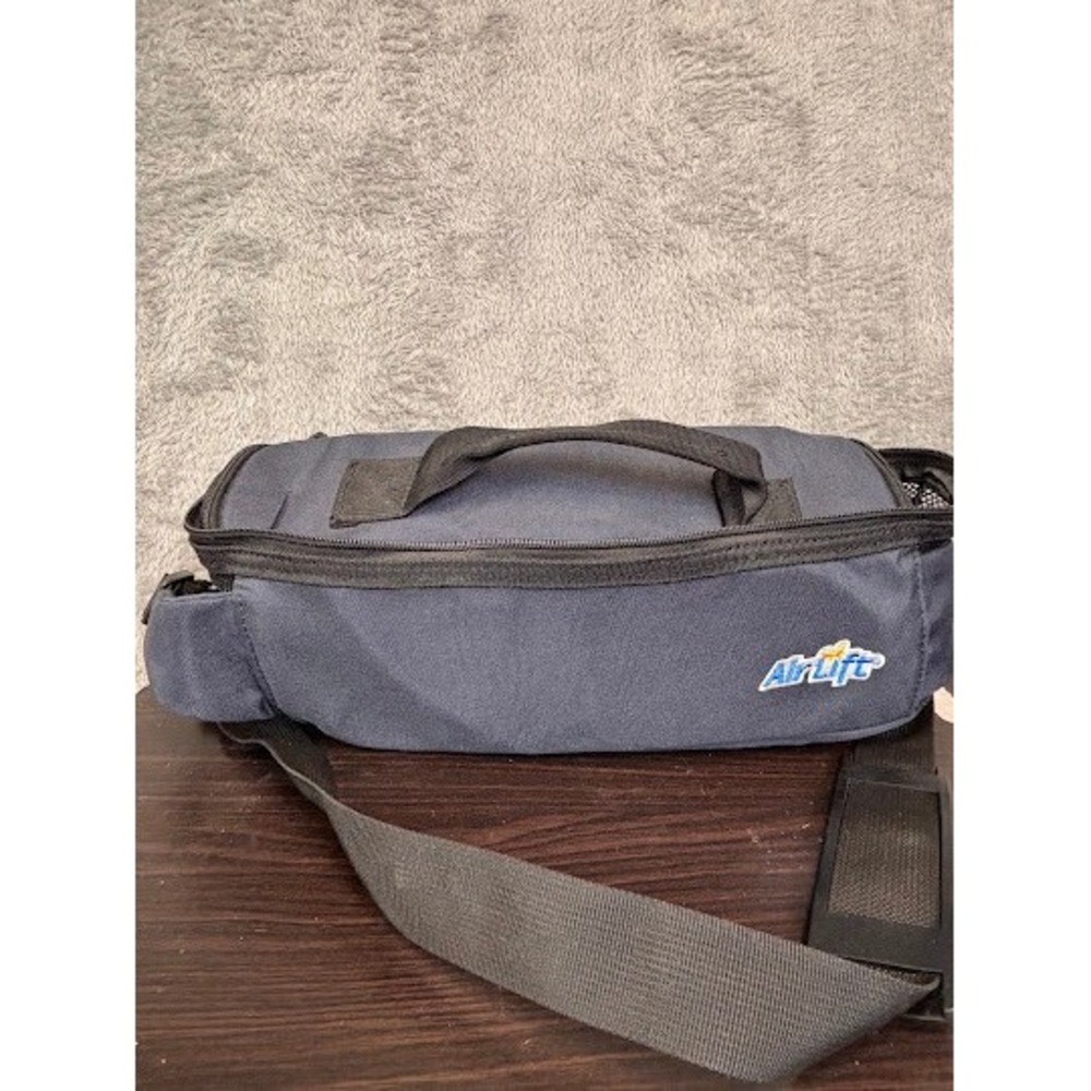 AirLift 46N Camera Style Shoulder Oxygen Cylinder Carrier Bag Navy Blue